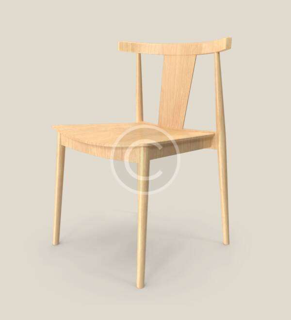 Wooden chair